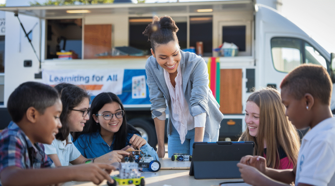 Creating mobile STEM labs for low-resource schools
